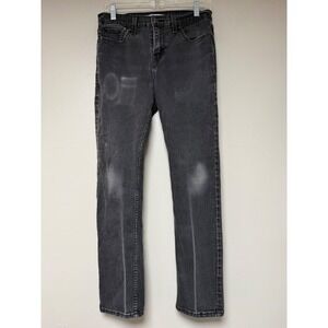 Levi Strauss Signature Slim‎ Fit Black Wash Denim Jeans W30 L30